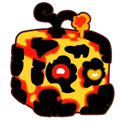 Magma fruit from Blox Fruits game
