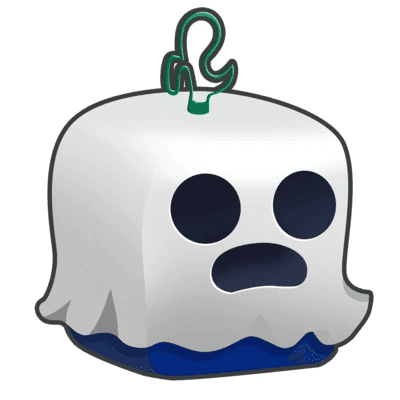 Ghost fruit from Blox Fruits game