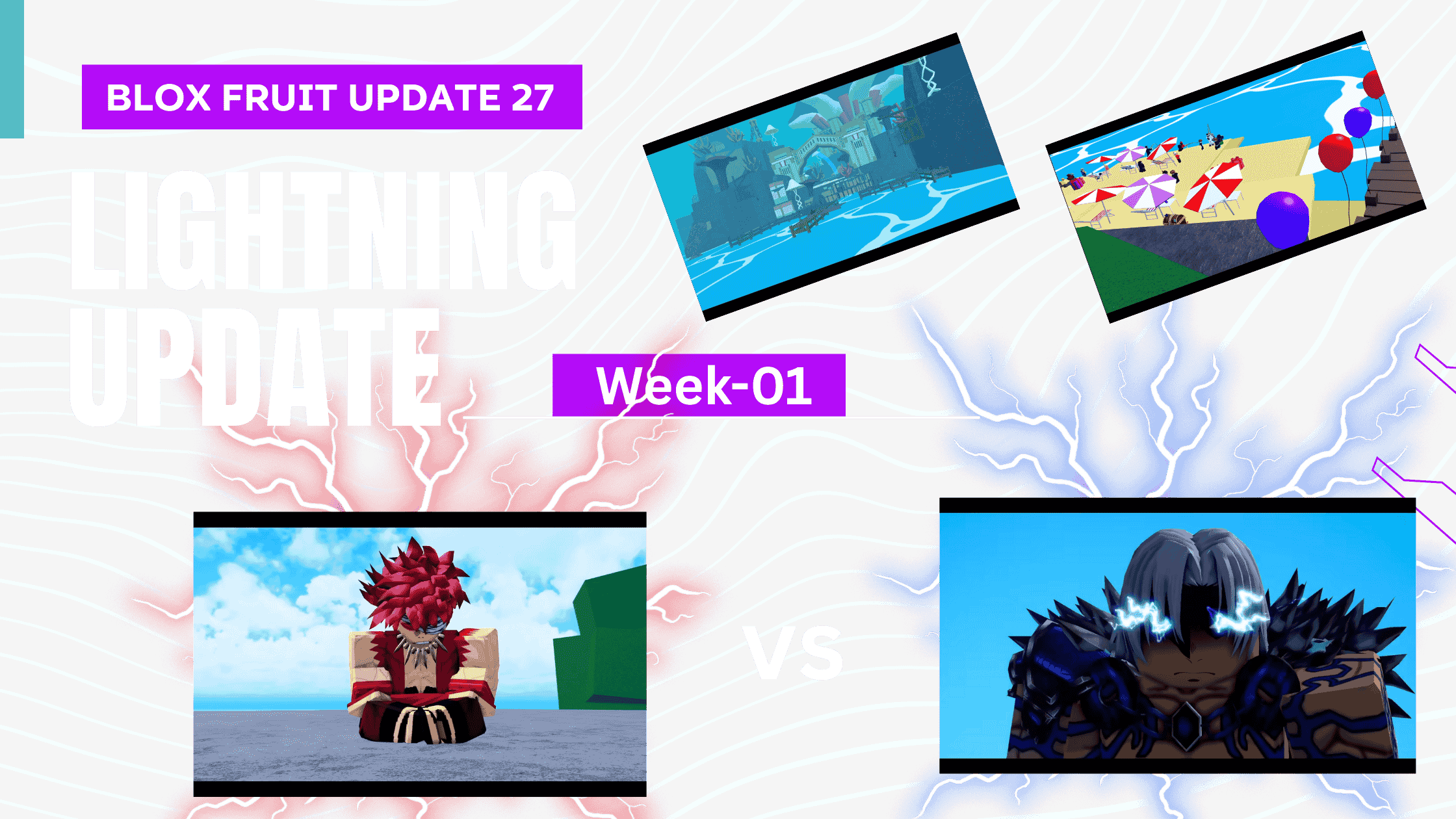 Blox Fruit Update 27 - LIghtning Update Week 01