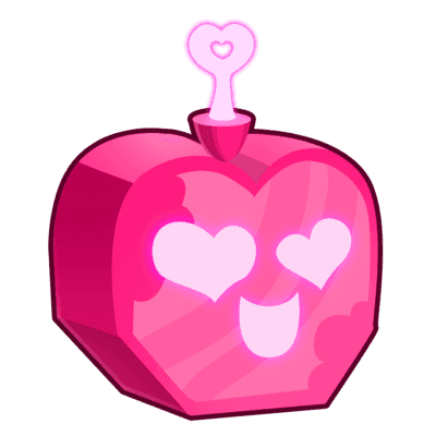 Love fruit from Blox Fruits game
