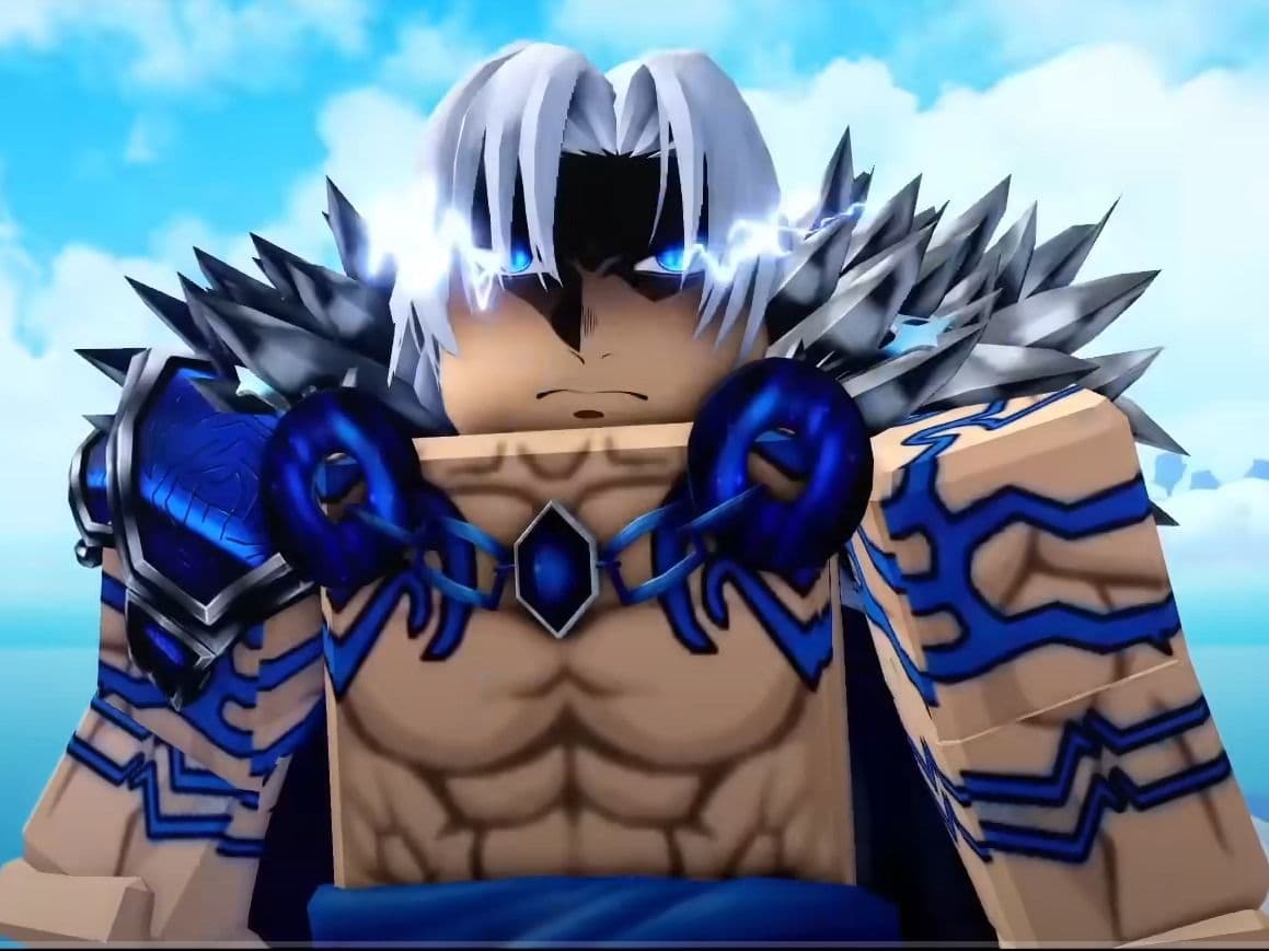 Lightning fruit from Blox Fruits game