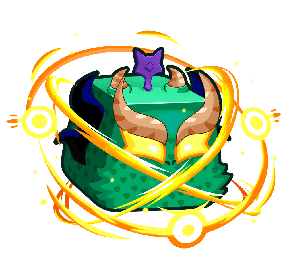 Dragon West fruit from Blox Fruits game